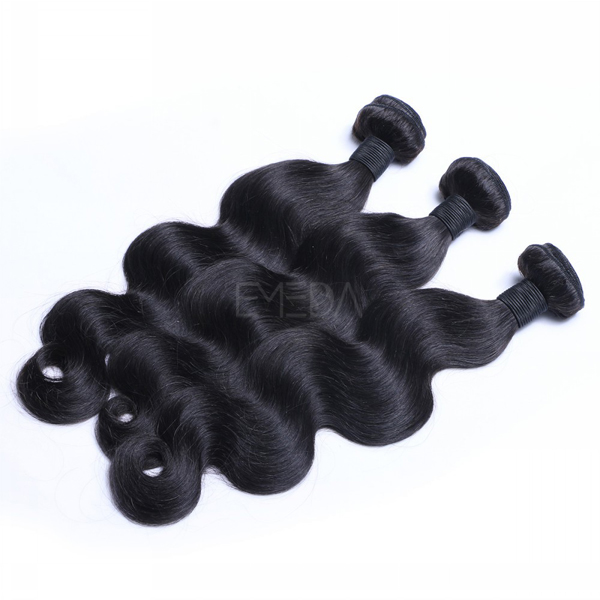 Peruvian body wave natural curly hair extensions CX056